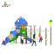 Famous Children Outdoor Playground Amusement Park Children Slide With Swing Set