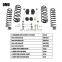 Maiker Offroad 2.5 inch rising spring kit without shock absorption  for Jeep wrangler JL