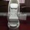 2016 white egg shape with pink massage seat pedicure chair