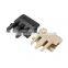 Car Air Vent Louvre Blade Slice Air Conditioning Leaf Adjust Clips For Toyota Corolla Black and beige