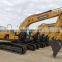 LOVOL 22 ton medium-size crawler excavator FR220D/FR220D2 with hydraulic pipelines