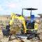 electric bucket crawler smallest micro mini digger excavator with quick coupler for sale