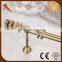 Fancy square curtain finials metal curtain rod selling from factory directly