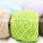 Hot sale 3ply soft 100% polyester Blended Yarn  baby velvet crochet yarn  velvet yarn hand knitting