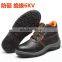 Manager brand industrial safety shoes genuine leather men work boots