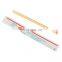 Natural Bamboo Disposable Wooden Shikisai Chopsticks With Custom Paper Sleeve Logo Printing