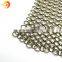 Powder Coated Bronze Color Chainmail Curtain Ring Mesh