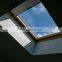 Restaurant Bright Insulation Intelligent Sliding Glass Roof Skylight With Remote Control