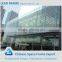 New hard metal steel glass curtain wall