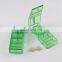 Custom Pocket Size Plastic Pill Cutter With Pill Box