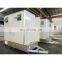 Simple portable restroom with 2 stalls