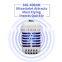 High-Voltage  Power Grid Electric Shock Healthy Non-toxic Plug in Mosquito Killer Lamp for Fly Bug zapper Mosquito killer