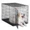 Trade assurance Cheap 24'' 30''36'' 42''48'' small and multi size wire folding metal two-door dog cages metal kennels large
