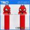 Cartoon 2600mAh spider man portable power bank