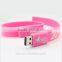 Silicone bracelet usb pen drive wholesale usb stick flash drive 2.0