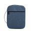 Bible Cover Portable Gray Canvas Bible Case Jesus Fish Design Soft Cover Bible Holder