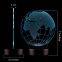 Globe 3D Optical Illusion Lamp Night Lights 16 Colors Changing with Remote Birthday and Holiday Gift for Children Girls Light