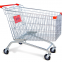Galvanized Supermarket Cart for Supermarket
