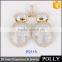 High quality 100% 925 sterling silver wing pendant necklace with zircon