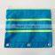 Durable Canvas Pencil Case Cosmetic Bag With 3 Zipper