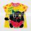 Japanese manufacture high quality wholesale cute tshirt printing animal clothing infant kid toddler baby clothes for summer