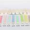 New Arrival!!! FDA SGS Certificated Wooden Cutlery Striped Polka Dot Chevron Wooden Forks Wholesale