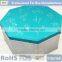 octagonal metal tin box for cookies package