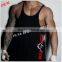 Wholesale Custom OEM Logo Printed T Back Bodybuilding gym singlet for men