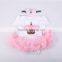 birthday party dresses for girls baby clothes 2016 kids pettiskirt set 0-24 month infant romper 2pcs set t-shirt fluffy tutus                        
                                                Quality Choice