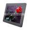 Factory 12 inch HD LCD Digital Photo Frame with customized boot logo