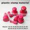 2015 Best Quality Plastic stamp Material