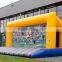 Customize Football Target Toss Game Inflatable Soccer Goal Post for Sale