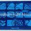 Nail DIY blue tape nail Printing Machine Painted steel plate suppliers