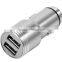 Hot Sale Metal Dual Port Usb Car Charger