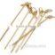 flat kebab skewers for meat and vegetable