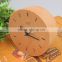 Natural color wooden desktop clock, DRZ007