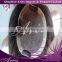 Swiss Lace Human Hair Toupee with Poly Binding