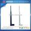 850Mhz foldable L shape indoor rubber antenna/5dBi omni portable RF antenna with SMA-Male and white color