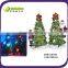 Solar Santa claus christmas send gifts resin satues