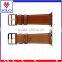 Luxury Genuine Leather Strap Bracelet Replacement Wrist Band With Adapter Clasp for Apple Watch