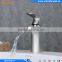 Nickel Brushed Deck Mounted Single Handle Single Hole Bathroom Waterfall Basin Mixer                        
                                                Quality Choice