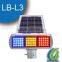 Led solar Aluminum remote control traffic light