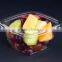 Clear PET PETE Square Tamper Evident Bowl with Lid Bowl2 16 oz. food container                        
                                                Quality Choice