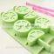 Custom Whisky Lemon Shape silicone ice cube Tray with PP sticks