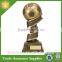 Hi-Q Custom Magnificent Gold Resin 3D Football Trophy Souvenir