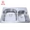 SUS304 topmounted stainless steel sink