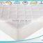 hotel cheap microfiber polyester mattress protector quilted bedspread