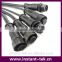 INST PLUG connector M12 12mm cable jack
