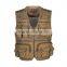 custom mens summer outdoor ultraviolet-proof breathable quick dry mesh fishing vest