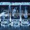 Elegant 3D Laser Crystal Craft With Guitar Pattern